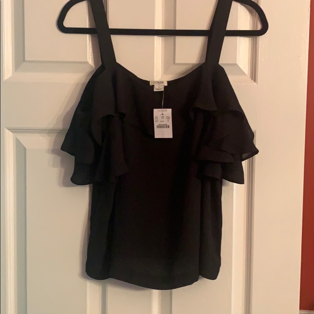 NWT JCREW Black Top